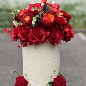 Floral Fantasy With Silk Flowers
