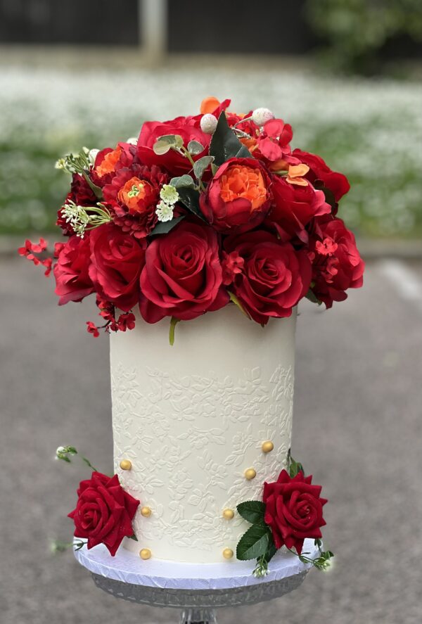 Floral Fantasy With Silk Flowers
